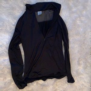 victoria’s secret half zip up jacket